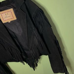 70s Vintage Fringe Jacket